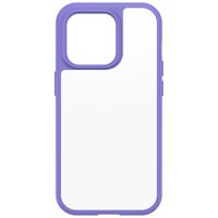 OtterBox React Backcover iPhone 14 Pro - Transparant / Paars