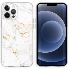 imoshion Design hoesje iPhone 13 Pro - White Marble