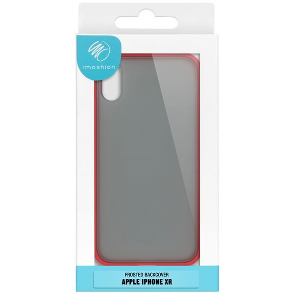 imoshion Frosted Backcover iPhone Xr - Rood