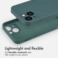 imoshion Colour Back Cover with MagSafe Apple iPhone 13 Mini - Dark Green