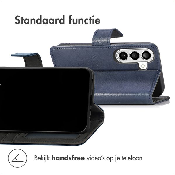 imoshion Luxe Bookcase Samsung Galaxy A27 (5G) - Donkerblauw