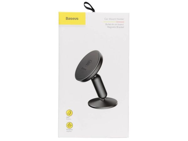 Baseus Magnetic Car Mount - Telefoonhouder auto - Dashboard - Magnetisch - Zwart