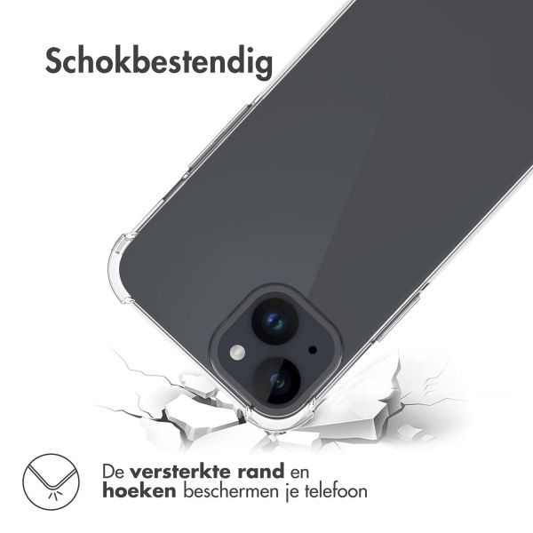 imoshion Shockproof Case Apple iPhone 15 - Transparant