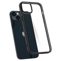 Spigen Crystal Hybrid Backcover iPhone 14 Plus - Zwart