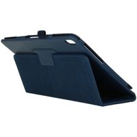 Effen Bookcase Lenovo Tab P10 - Donkerblauw