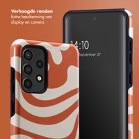 Selencia Vivid Tough Backcover Samsung Galaxy A52(s) (5G/4G) - Dream Swirl Orange