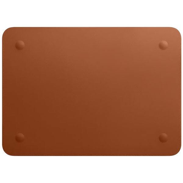 Apple Leather sleeve 13 inch - Saddle Brown
