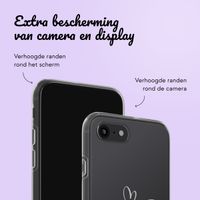 Hoesje met eigen foto en/of tekst Apple iPhone SE (2022 / 2020) / 8 / 7 - Sierlijk hartje