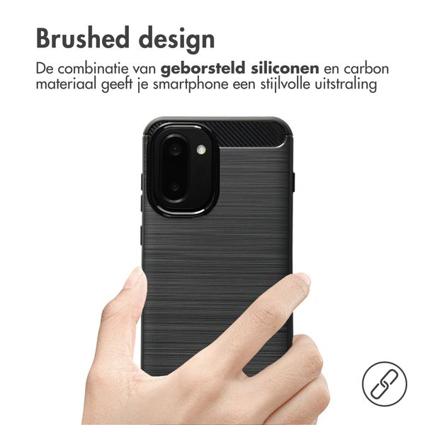 imoshion Brushed Backcover OnePlus 15R - Zwart