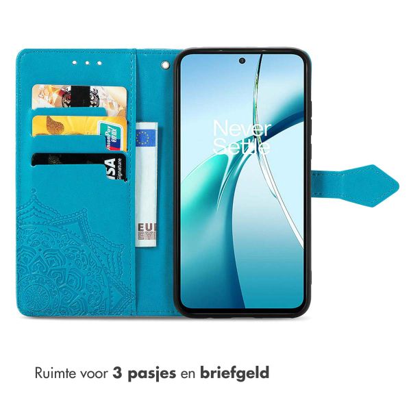 imoshion Mandala Bookcase OnePlus Nord 5 - Turquoise