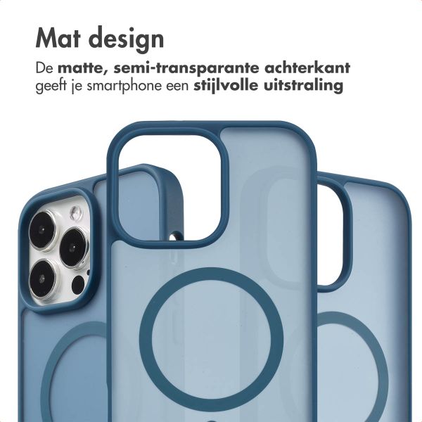 imoshion Color Guard Backcover met MagSafe iPhone 14 Pro Max - Donkerblauw