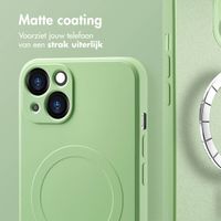 imoshion Color Backcover met MagSafe iPhone 13 - Groen