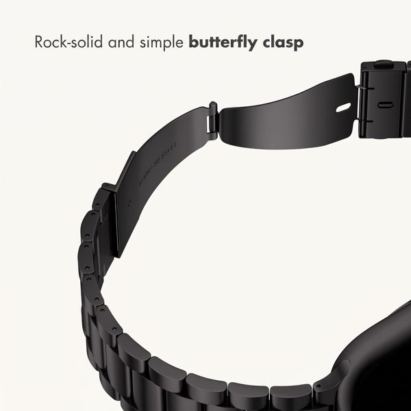 imoshion Steel strap Apple Watch | 38/40/41/42 mm - Black