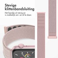 imoshion Nylon bandje Apple Watch Series 1 t/m 9 / SE (38/40/41 mm) | Series 10 / 11 (42 mm) - Light Pink