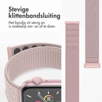 imoshion Nylon⁺ bandje Apple Watch Series 1 t/m 9 / SE (38/40/41 mm) | Series 10 (42 mm) - Light Pink