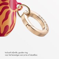 Selencia Vivid Case Apple AirPods 4 - Tropical Vibes Apricot