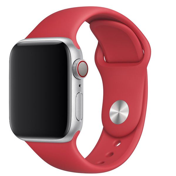 Apple Sport Band Apple Watch Series 1-10 / SE / Ultra (2) - 42/44/45/46/49 mm - Red