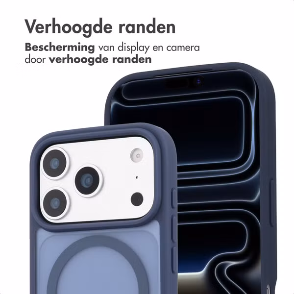 imoshion Color Guard Backcover met MagSafe Apple iPhone 17 Pro Max - Donkerblauw