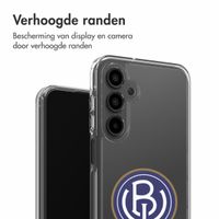 Clear Backcover Samsung Galaxy A55 - ASV Blauw-Wit