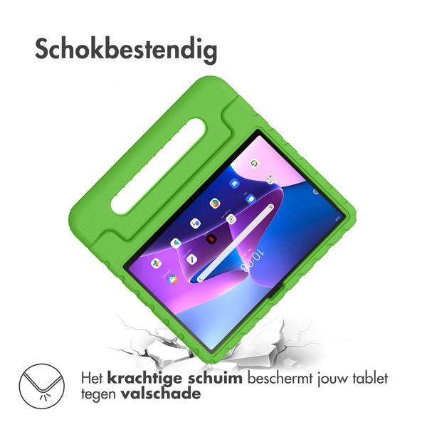 imoshion Kidsproof Backcover met handvat Lenovo Tab M10 (3rd gen) - Groen