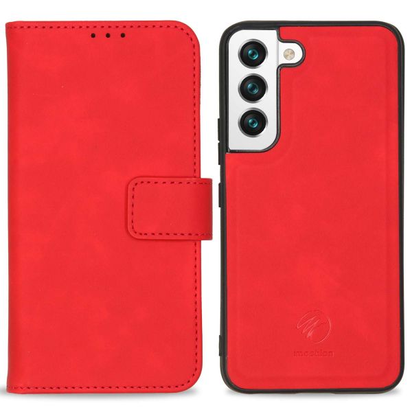 imoshion Uitneembare 2-in-1 Luxe Bookcase Samsung Galaxy S22 - Rood