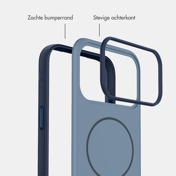 imoshion Color Backcover met Thin MagSafe Ring Apple iPhone 17 Pro - Donkerblauw