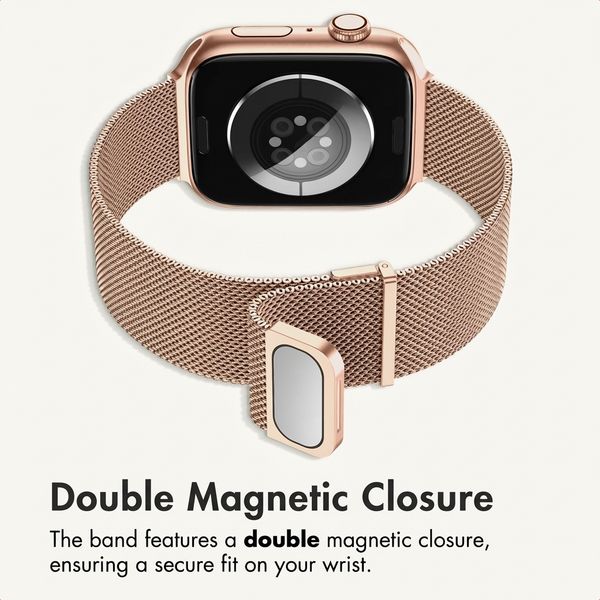imoshion Milanese Magnetic Band Apple Watch | 38/40/41/42 mm - Rose Gold