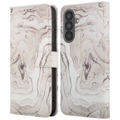 imoshion Design Bookcase Samsung Galaxy A37 (5G) - Sandy Marble