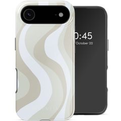 Selencia Vivid Backcover met MagSafe Apple iPhone Air - Desert Waves Beige