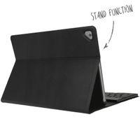 Accezz AZERTY Bluetooth Keyboard Bookcase Apple iPad 6 (2018) 9.7 inch / iPad 5 (2017) 9.7 inch /Air 2 (2014) / Air 1 (2013)