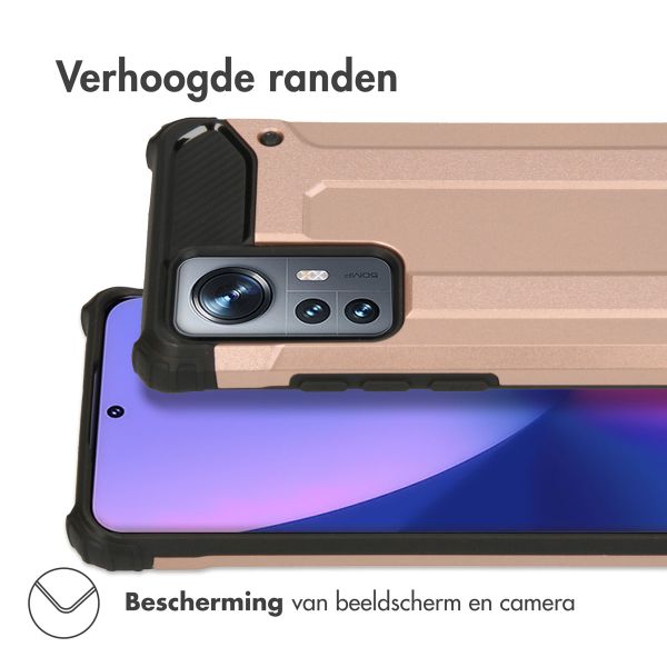 imoshion Rugged Xtreme Backcover Xiaomi 12 / 12X - Rosé Goud