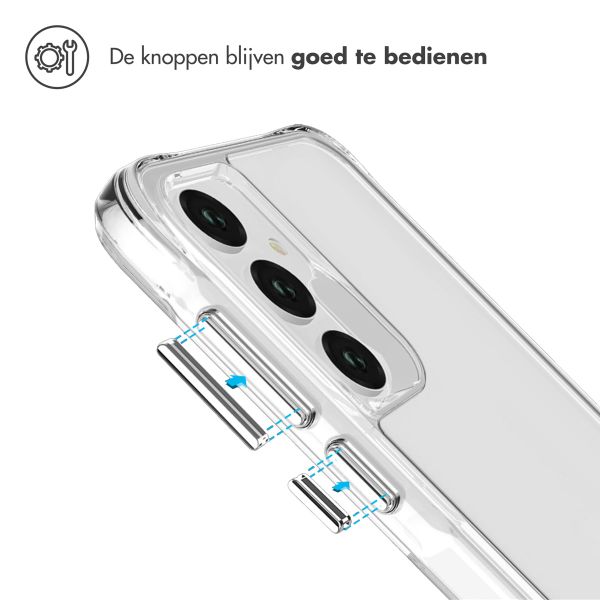 imoshion Rugged Air Case Samsung Galaxy A35 - Transparant