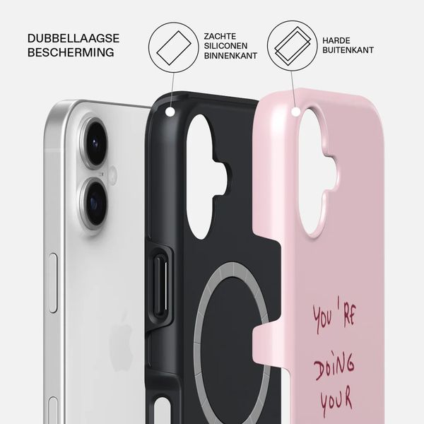 Burga Tough Backcover MagSafe Apple iPhone 17 - Your Best