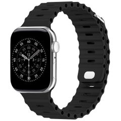 Accezz Ocean bandje Apple Watch | 38/40/41/42 mm - Zwart