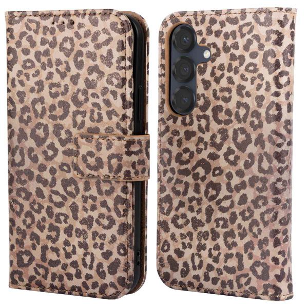 imoshion Design Bookcase Samsung Galaxy S25 - Leopard Mood