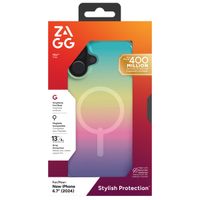 ZAGG Milan Snap Case met MagSafe iPhone 16 Pro - Iridescent