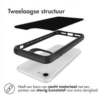 imoshion Rugged Hybrid Case Apple iPhone SE (2022 / 2020) / 8 / 7 - Zwart