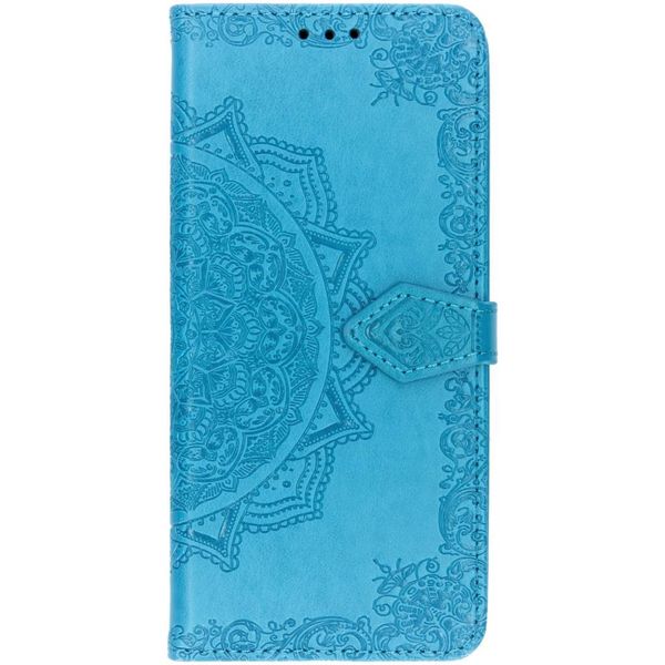 Mandala Bookcase Samsung Galaxy S10 Plus - Turquoise