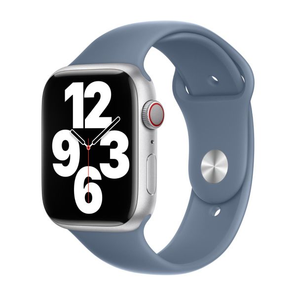 Apple 2 Pack Sport Band voor de Apple Watch | 44/45/46/49 mm - Maat M/L - Succulent/ Slate Blue
