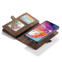 CaseMe Luxe Lederen 2 in 1 Portemonnee Bookcase Samsung Galaxy A70