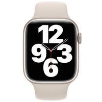 Apple Sport Band Apple Watch Series 1 t/m 9 / SE (38/40/41 mm) | Series 10 / 11 (42 mm) - Starlight
