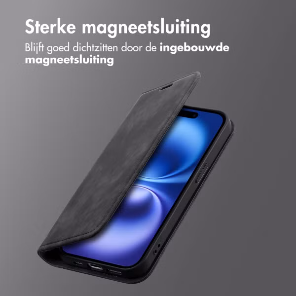 imoshion Slim Bookcase Apple iPhone 17 - Zwart