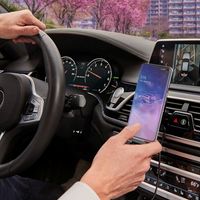 iOttie iTap 2 Wireless Fast Charging Mount - Telefoonhouder auto - Ventilatierooster - Magnetisch - Zwart