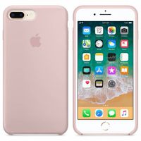 Apple Silicone Backcover iPhone 8 Plus / 7 Plus - Pink Sand