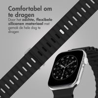 Accezz Ocean bandje Apple Watch | 38/40/41/42 mm - Zwart