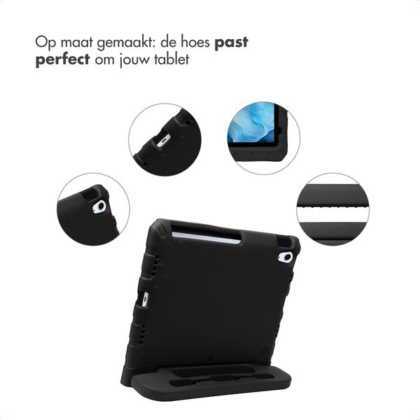imoshion Kidsproof Backcover met handvat Apple iPad Air 5 (2022) / Air 4 (2020) - Zwart
