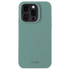 Holdit Silicone Case Apple iPhone 14 Pro - Moss Green