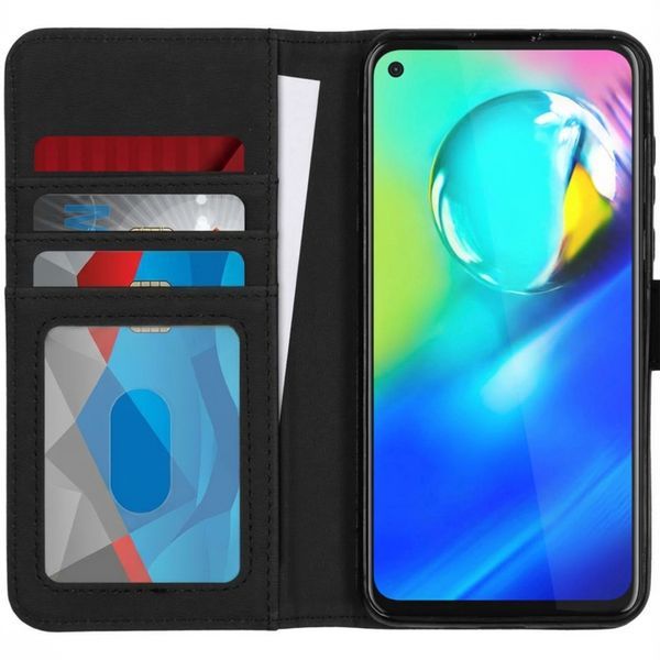 imoshion Luxe Bookcase Motorola Moto G8 Power - Donkerblauw