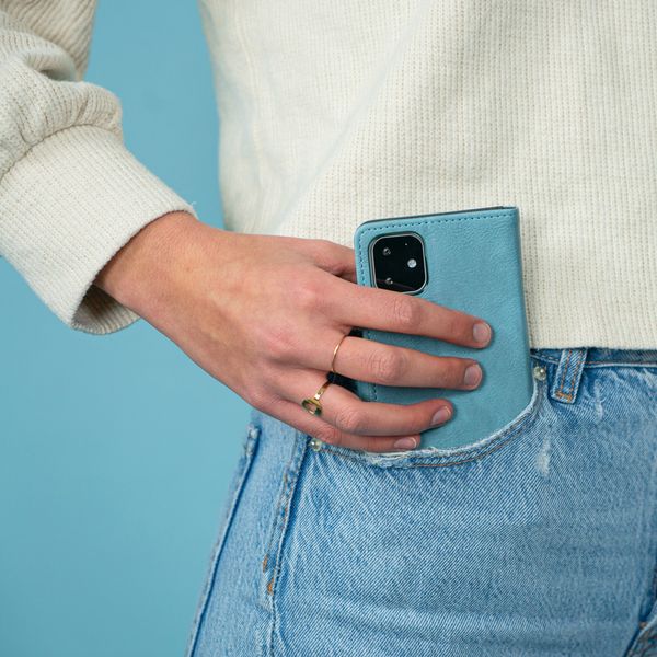imoshion Luxe Bookcase Apple iPhone 12 Mini - Lichtblauw