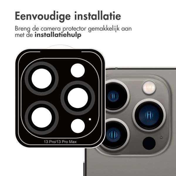 imoshion 2 Pack Camera lens protector Apple iPhone 13 Pro / 13 Pro Max - Zwart